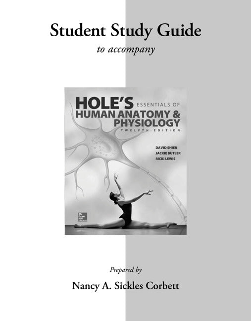 Student Study Guide For Holes Essentials Of A&P