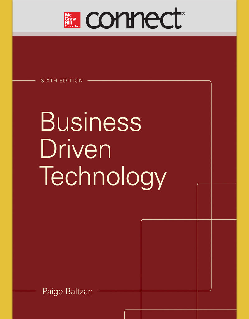 Connect Access Card For Business Driven Technology 6e
