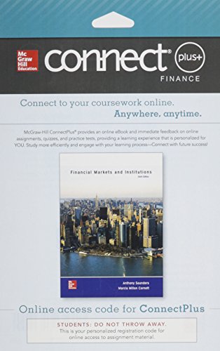 Connect 1 Semester Access Card For Financial Markets & Institutions 6e