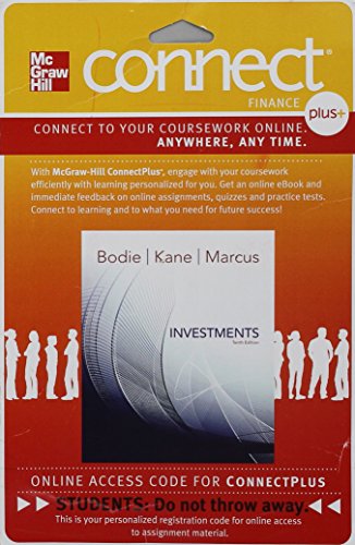 Connect 1 Semester Access Card For Investments