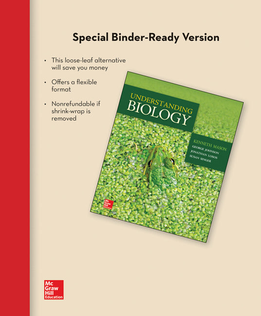 Loose Leaf For Understanding Biology