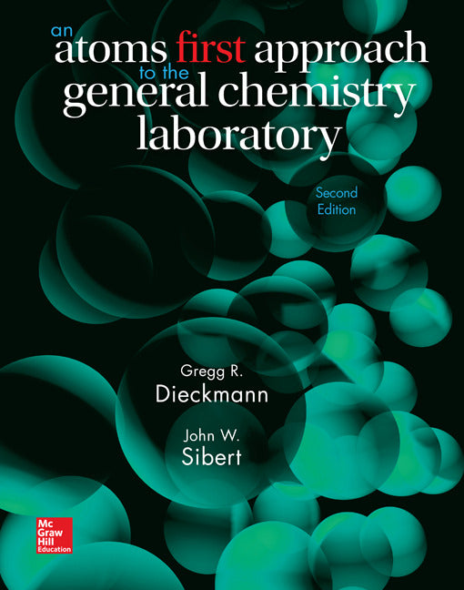 Lab Manual For Chemistry Atoms First 2e