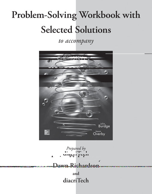 Problem Solving Workbook For Chemistry Atoms First 2e