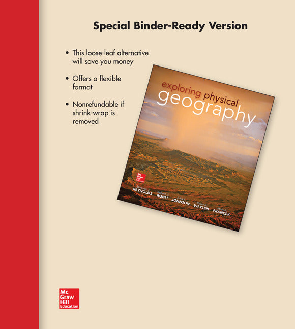 Loose Leaf Version For Exploring Physical Geography