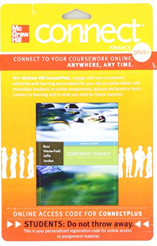 Connect 1 Semester Access Card For Corporate Finance Core 4e