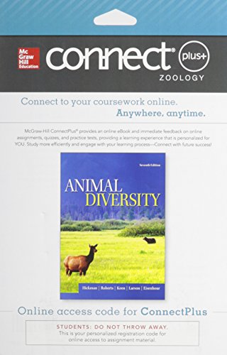 Connect 1 Semester Access Card For Animal Diversity 7e