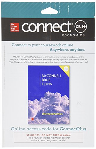 Connect 1 Semester Access Card For Microeconomics 20e