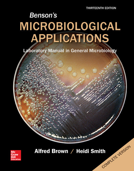 Bensons Microbiological Applications Complete Version