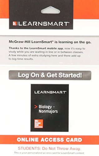 Learnsmart Access Card One Semester For Introduction To Biology