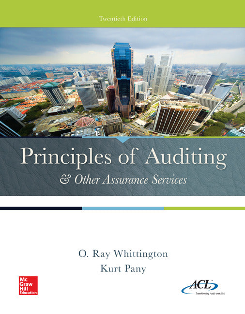 Principles Of Auditing & Other Assurance Services 20e