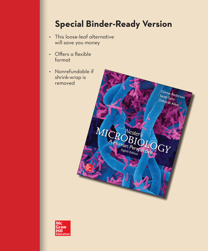 Loose Leaf For Microbiology A Human Perspective 8e