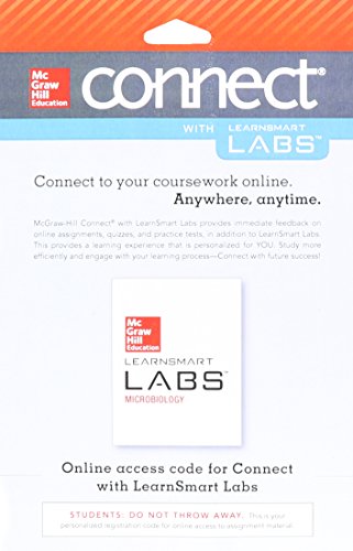 Connect Access Card For Learnsmart Labs Microbiology