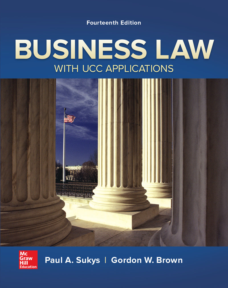 Business Law With Ucc Applications