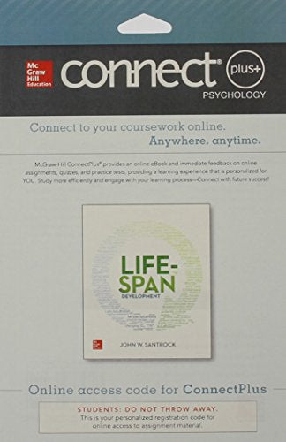 Connect Access Card For Life Span Development