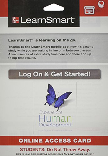 Learnsmart Access Card For Experience Human Development