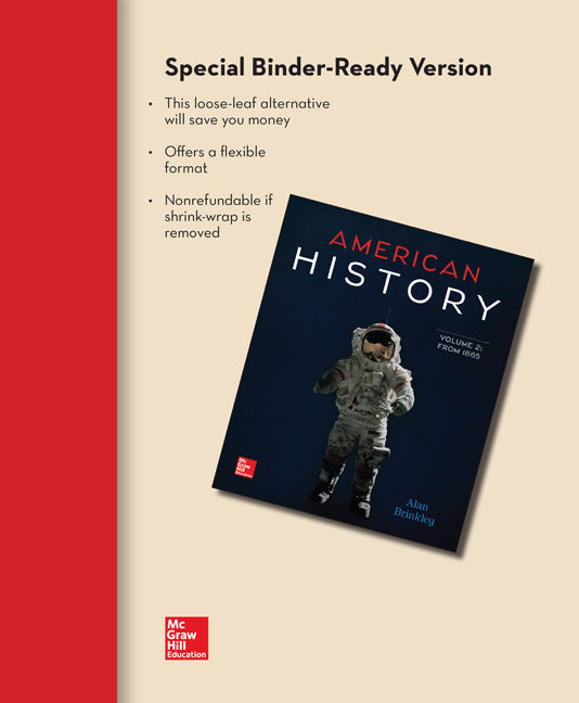 Looseleaf For American History Connecting With The Past V2