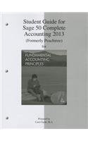 Sage 50 Student Guide For Fundamental Accounting Principles 21e