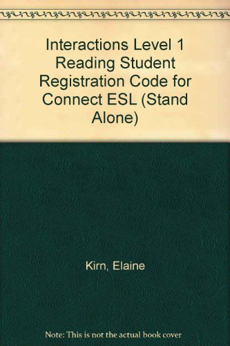 Connect Access Card For Interactions 1 Reading 6e