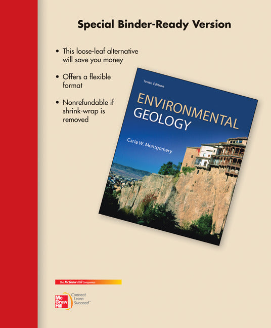 Loose Leaf Version For Environmental Geology