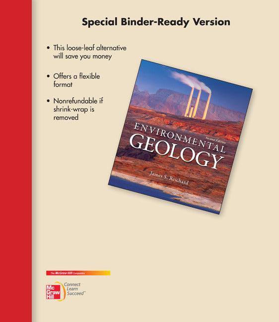 Loose Leaf Version For Environmental Geology 2e