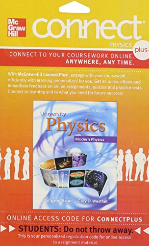 Connect 1 Semester Access Card For University Physics W Modern Physics 2e