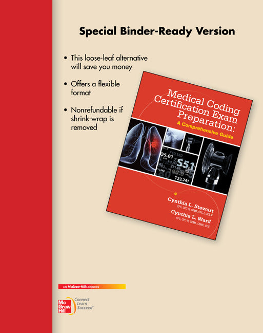 Loose Leaf Version Medical Coding Certification Exam Preparation