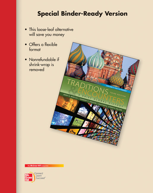 Looseleaf For Traditions & Encounters A Brief Global History Volume Ii 3e