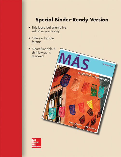 Looseleaf For MÃ¡s 2e