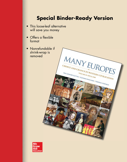 Looseleaf For Many Europes Vol Ii