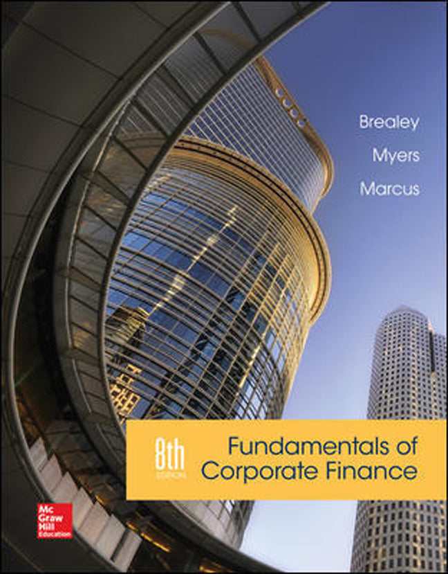 Fundamentals Of Corporate Finance 8e
