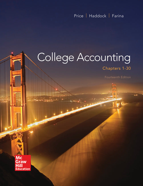 College Accounting  Chapters 1 30