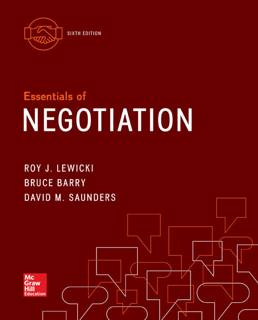 Essentials Of Negotiation 6e