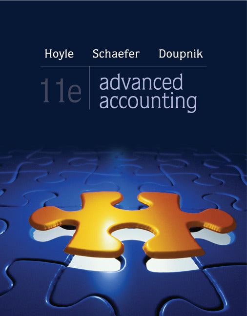Loose Leaf Advanced Accounting With Connect Access Card