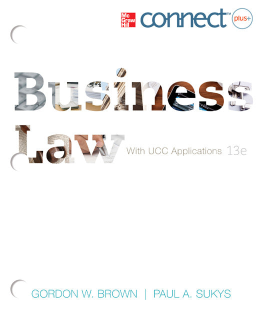 Loose Leaf Business Law With Connect Access Card