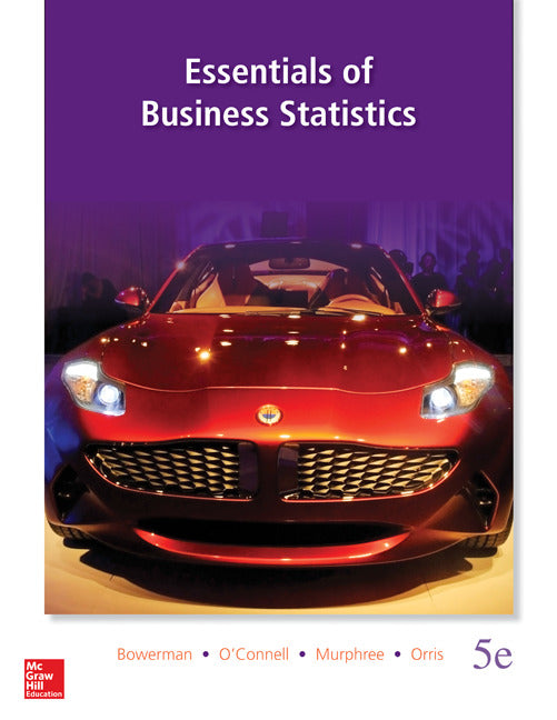 Essentials Of Business Statistics 5e