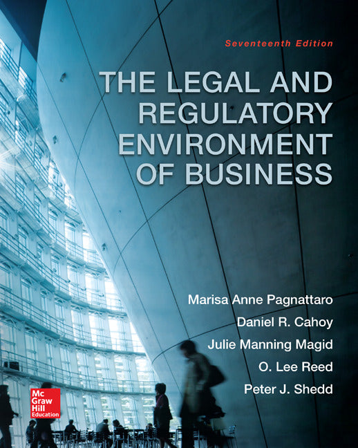 The Legal & Regulatory Environment Of Business