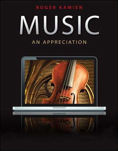 Music: An Appreciation [Hardcover] Kamien, Roger