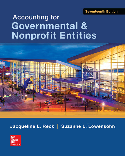 Accounting For Governmental & Nonprofit Entities