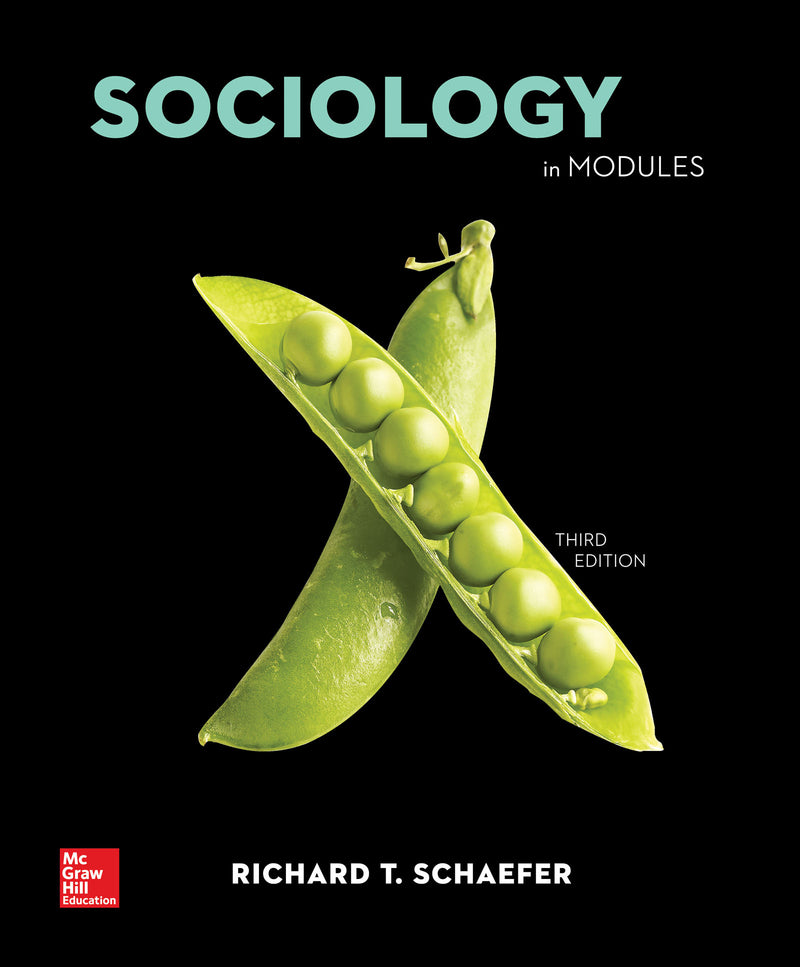 Loose Leaf Sociology In Modules Loose Leaf 3e