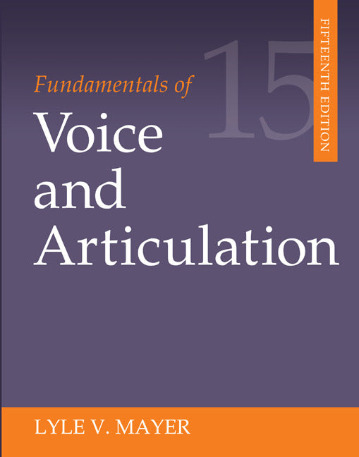 Fundamentals Of Voice & Articulation