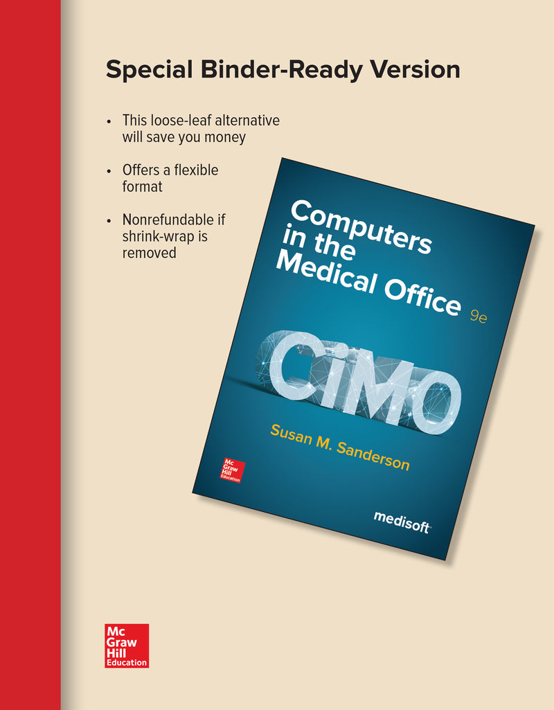 Looseleaf For Computers In The Medical Office 9e