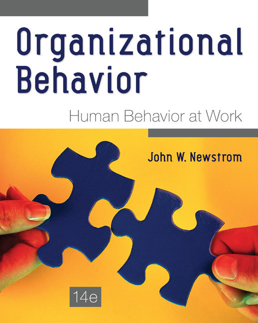 Organizational Behavior Human Behavior At Work