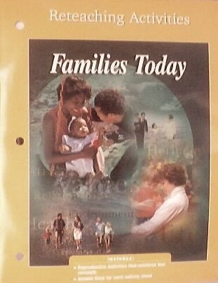 Families Today: Reteaching Activities [Paperback]