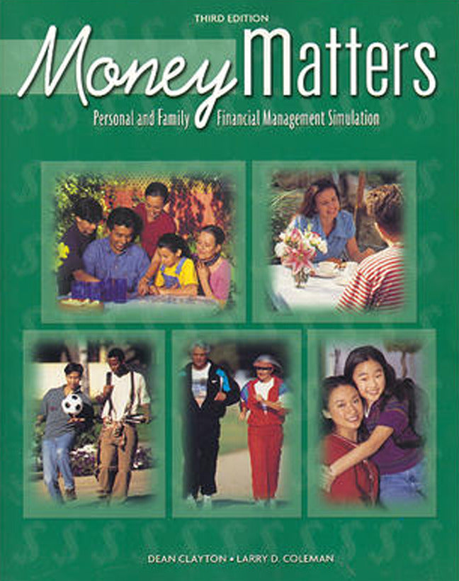 Business & Personal Finance Money Matters Personal & Family Financial Management Simulation