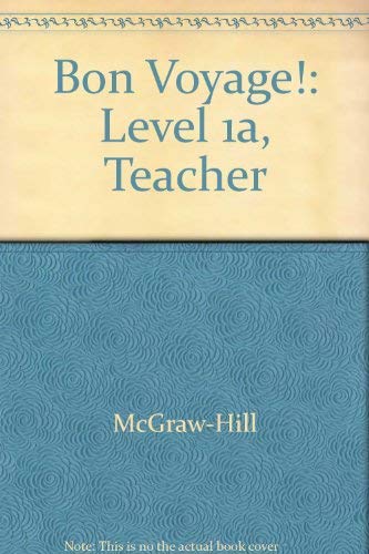 Glencoe French Bon Voyage Teacher Wraparound Edition Part [Hardcover] Schmitt & Lutz