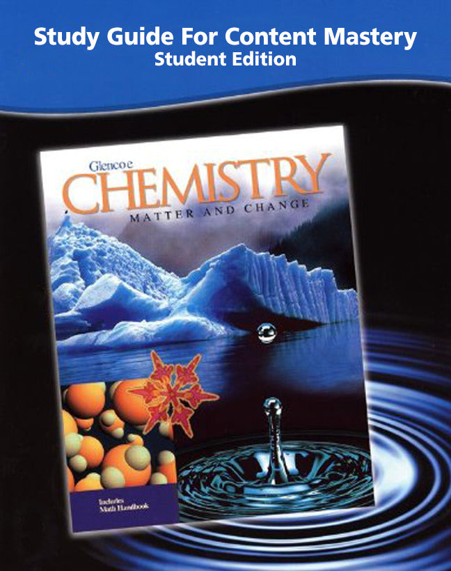 Chemistry Matter & Change Study Guide For Content Mastery Student Edition