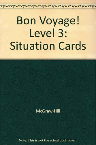 Bon Voyage! Level 3: Situation Cards [Misc. Supplies] Schools