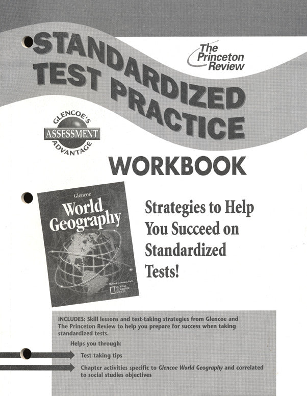 Glencoe World Geography Standardized Test Practice Workbook Student Edition