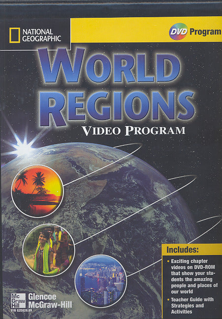 Glencoe World Geography National Geographic Society World Regions Dvd