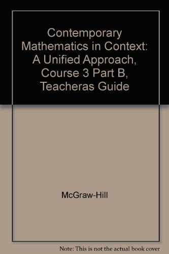 Contemporary Mathematics in Context [Hardcover] CORE-PLUS MATHEMATICS PROJECT